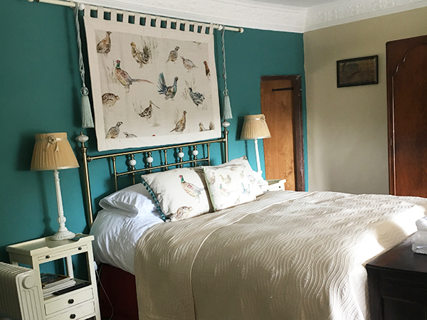 The Abbott room at Higher Biddacott Farm Bed and Breakfast.