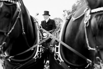 Enjoy a smooth service on your wedding with Higher Biddacotts Horse Drawn Carriages. 